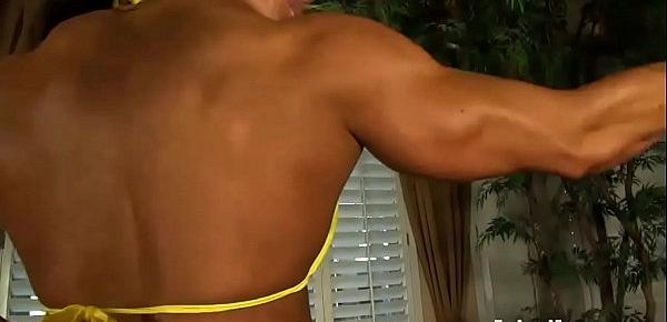  Aziani Iron Angela Salvango female bodybuilder nude